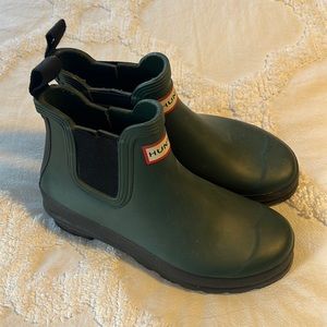 Hunter Chelsea Boot | Green